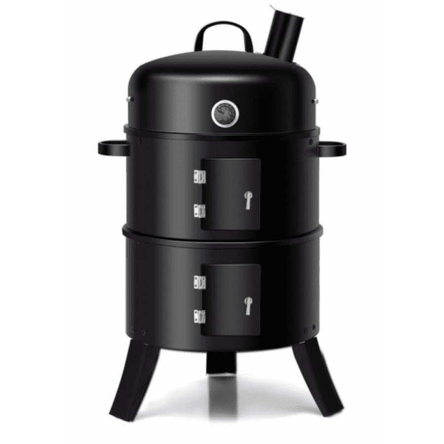 Costway 3-in-1 Portable Charcoal Smoker BBQ Grill for $67