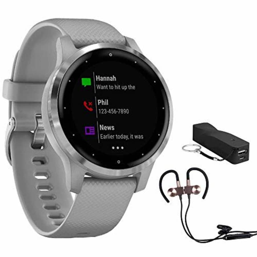Garmin Vivoactive 4S Smartwatch (010-02172-01) Wireless Sport Earbuds & More for $185