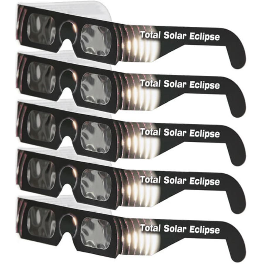 Solar Eclipse Glasses 5-Pack for $8 Solar Eclipse Glasses 5-Pack for $8