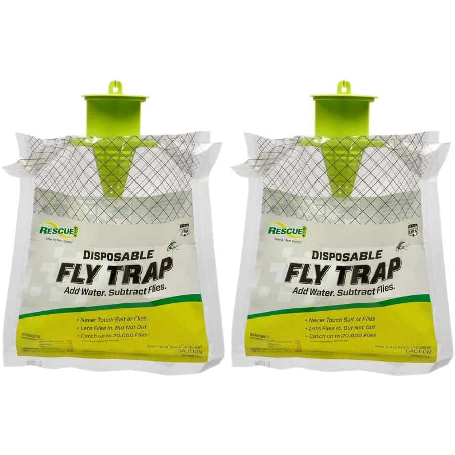 RESCUE! Non-Toxic Hanging Fly Trap 2-Pack for $12 RESCUE! Non-Toxic Hanging Fly Trap 2-Pack for $12