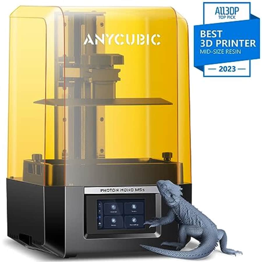 ANYCUBIC Photon Mono M5s 12K Resin 3D Printer, with Smart Leveling-Free, 3X Faster Printing Speed, for $500 ANYCUBIC Photon Mono M5s 12K Resin 3D Printer, with Smart Leveling-Free, 3X Faster Printing Speed, for $500