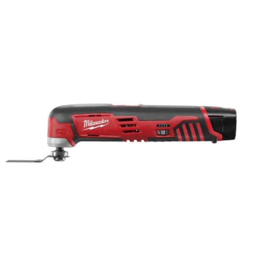 Milwaukee Electric Tool 2426-21 M12 Cordless Multi-Tool Kit, 12 V, Li-Ion, 1.5 Ah, 5000-20000 opt for $128