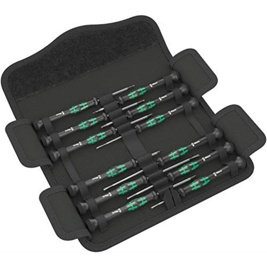 Wera 05073675001 Kraftform Micro-Set/12 Sb 1 Screwdriver Set for Electronic Applications, 12 Pieces for $42 Wera 05073675001 Kraftform Micro-Set/12 Sb 1 Screwdriver Set for Electronic Applications, 12 Pieces for $42