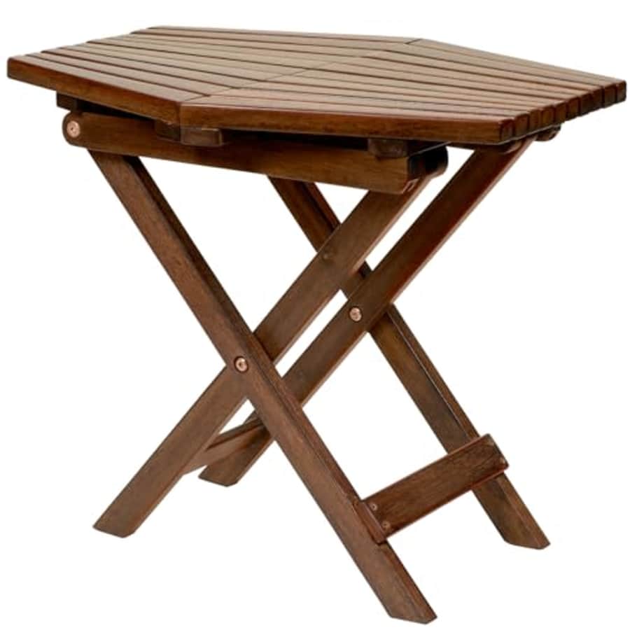 CleverMade Tamarack Folding Table - Outdoor Patio Furniture Accessory for Home Entertaining in the for $53