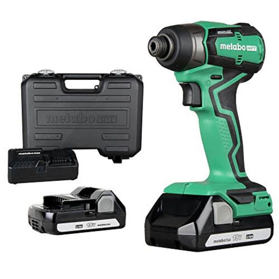 Metabo HPT Cordless 18V Impact Driver | Sub-Compact | Brushless Motor | Lithium-Ion Batteries | for $99 Metabo HPT Cordless 18V Impact Driver | Sub-Compact | Brushless Motor | Lithium-Ion Batteries | for $99