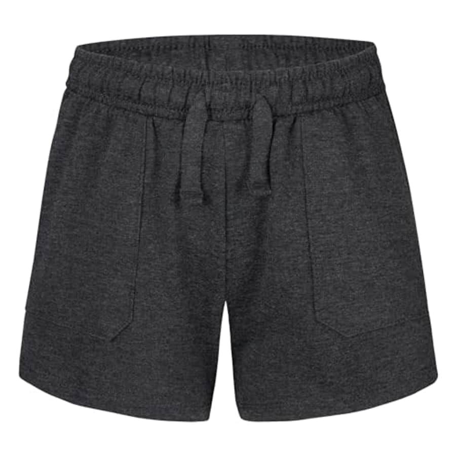 Hurley Girls' Little Soft Knit Pull On Shorts, Black Heather, 5 for $11 Hurley Girls' Little Soft Knit Pull On Shorts, Black Heather, 5 for $11