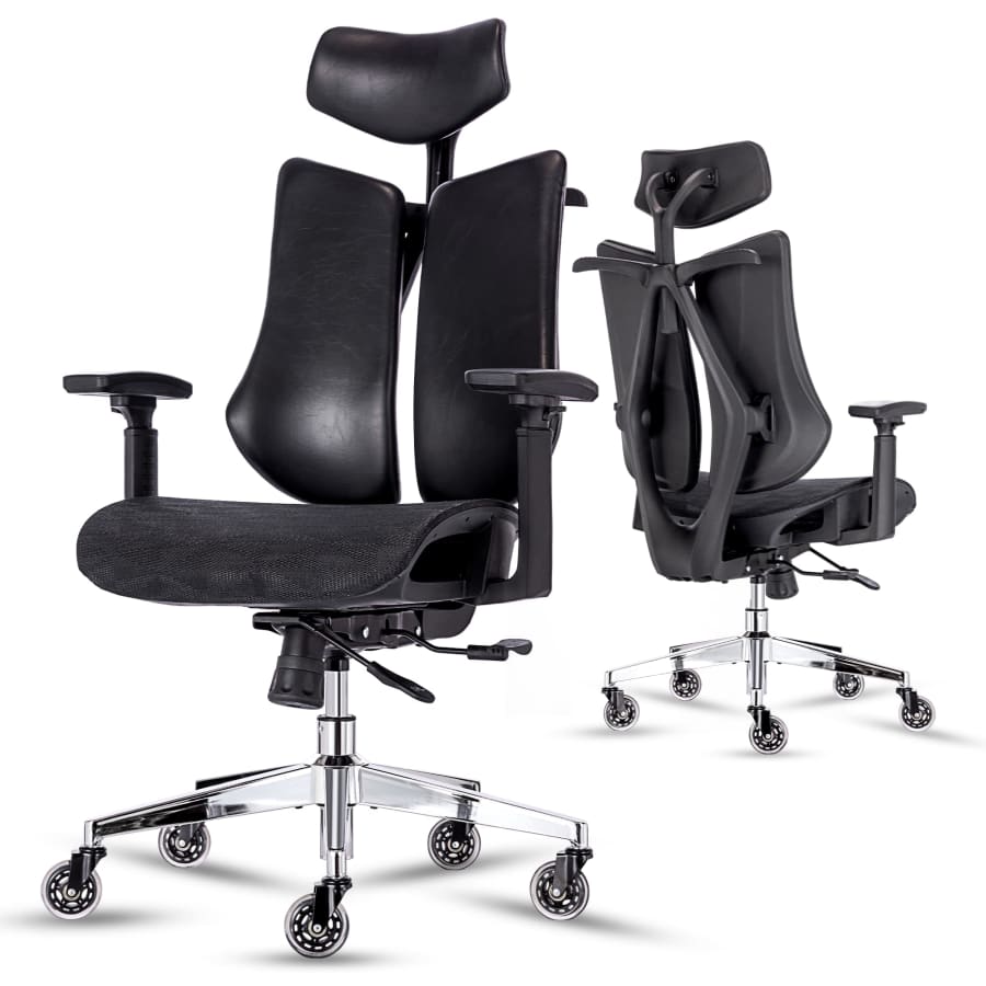 Ergonomic Dual-Backrest Office Chair for $129 Ergonomic Dual-Backrest Office Chair for $129