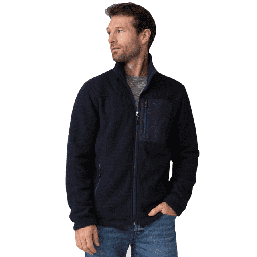 Free Country Men's Dire Wolf II Grid Fleece Jacket for $29 Free Country Men's Dire Wolf II Grid Fleece Jacket for $29