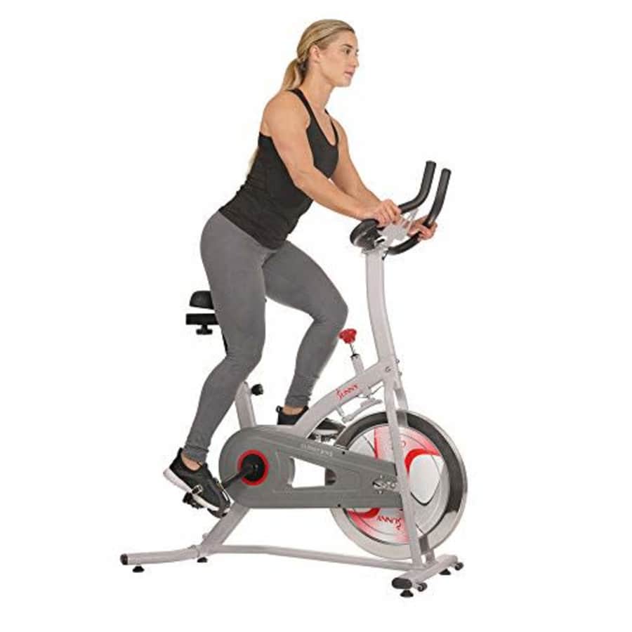 Sunny Health & Fitness Indoor Cycling Bike with Magnetic Resistance - SF-B1918, Grey for $299 Sunny Health & Fitness Indoor Cycling Bike with Magnetic Resistance - SF-B1918, Grey for $299