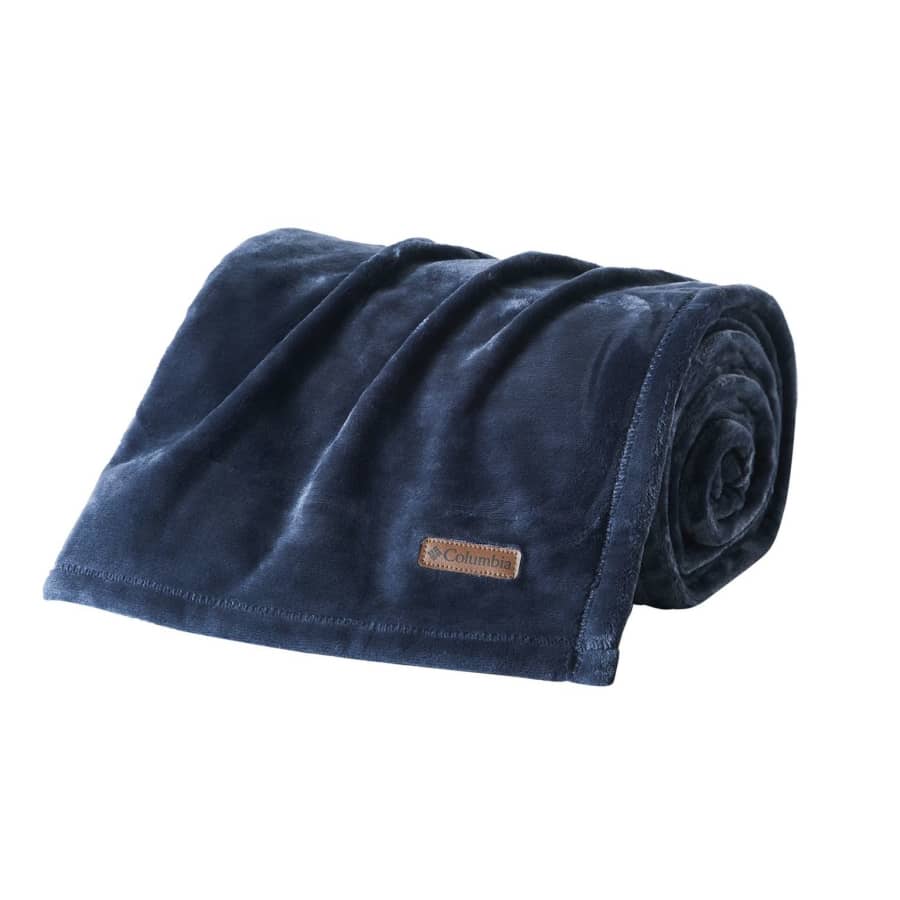 Columbia Plush Throw Blanket for $20 Columbia Plush Throw Blanket for $20