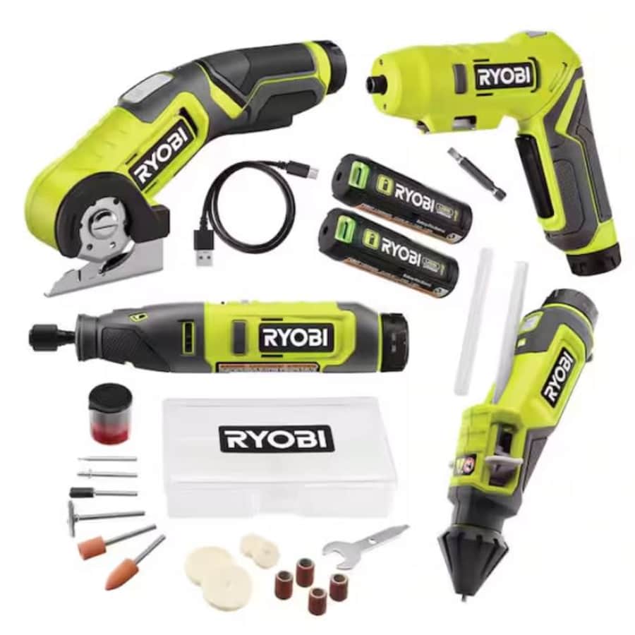 Ryobi USB Lithium 4-Tool Combo Kit for $129 Ryobi USB Lithium 4-Tool Combo Kit for $129