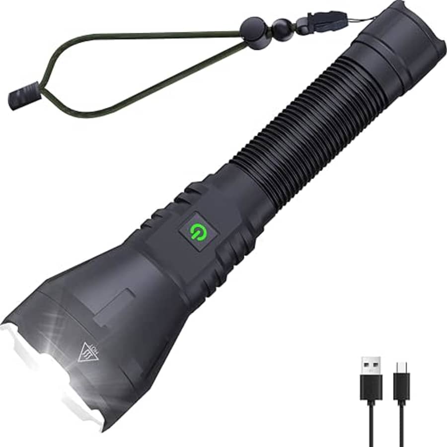 Rechargeable LED Flashlight for $15 Rechargeable LED Flashlight for $15