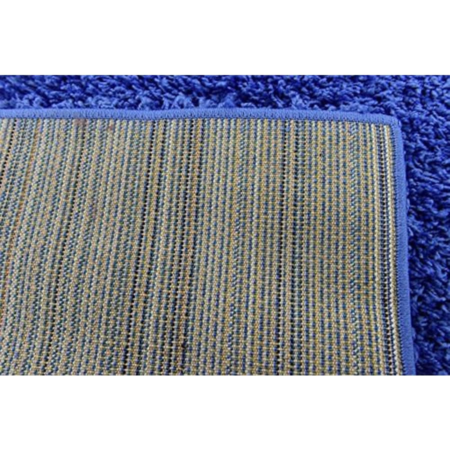 Unique Loom Solo Solid Shag Collection Modern Plush Periwinkle Blue Area Rug (3' 3 x 5' 3) for $34 Unique Loom Solo Solid Shag Collection Modern Plush Periwinkle Blue Area Rug (3' 3 x 5' 3) for $34
