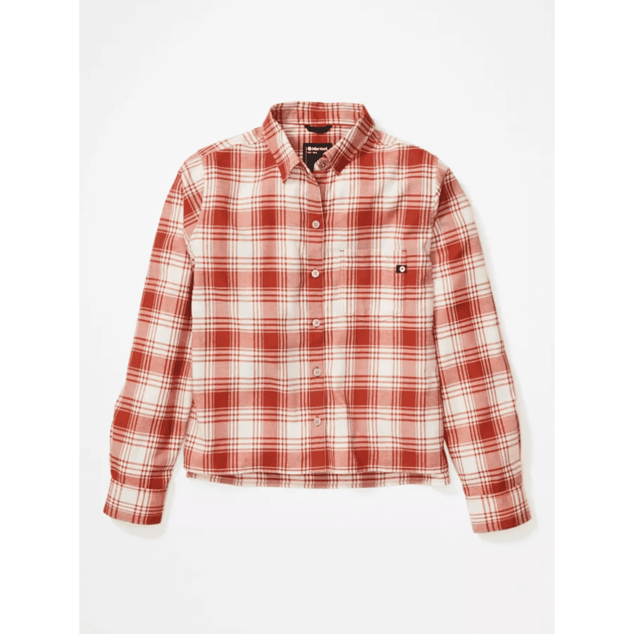 Marmot Women's Barrie Lightweight Long-Sleeve Flannel Shirt for $13
