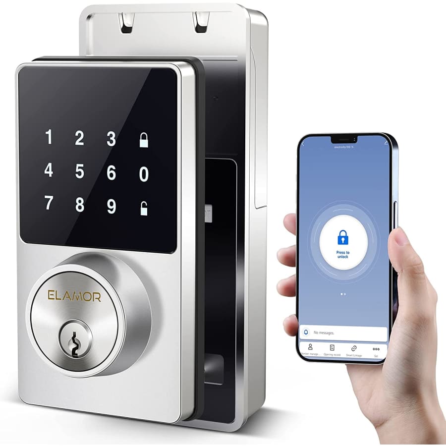 Keyless Entry Door Smart Lock w/ Bluetooth for $45 Keyless Entry Door Smart Lock w/ Bluetooth for $45