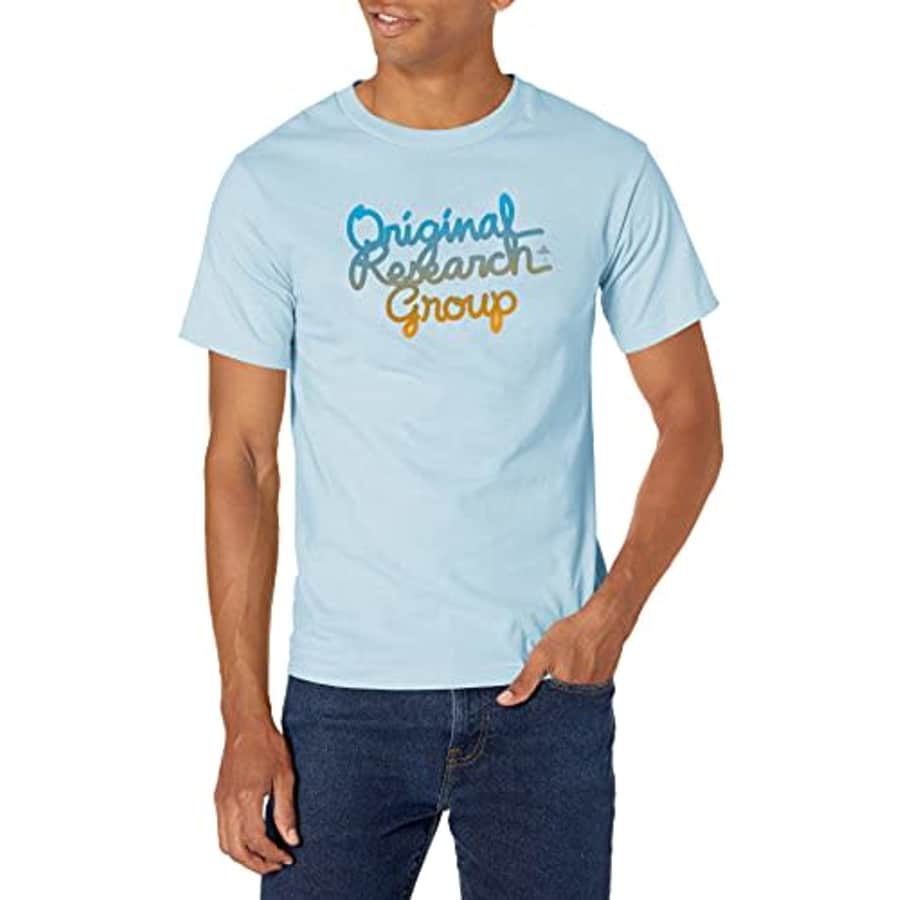 LRG Lifted Research Group Men's Graphic Design Logo T-Shirt, Powder Blue Original, 3XL for $9 LRG Lifted Research Group Men's Graphic Design Logo T-Shirt, Powder Blue Original, 3XL for $9