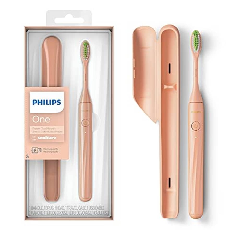Philips One by Sonicare Rechargeable Toothbrush, Shimmer, HY1200/05 for $40 Philips One by Sonicare Rechargeable Toothbrush, Shimmer, HY1200/05 for $40