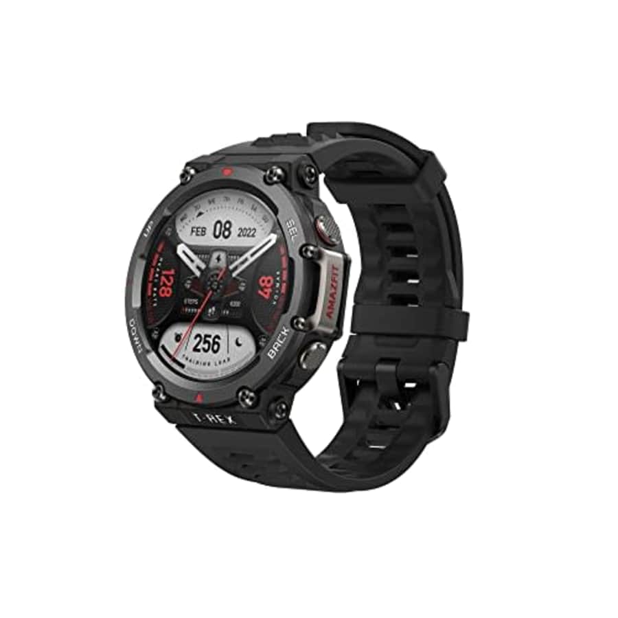 Amazfit T-Rex 2 Smart Watch for Men, Dual-Band & 5 Satellite Positioning, 24-Day Battery Life, for $200