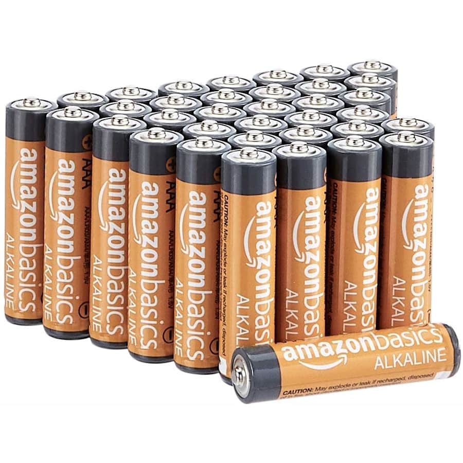 AmazonBasics AAA Batteries 36-Pack for $9 AmazonBasics AAA Batteries 36-Pack for $9