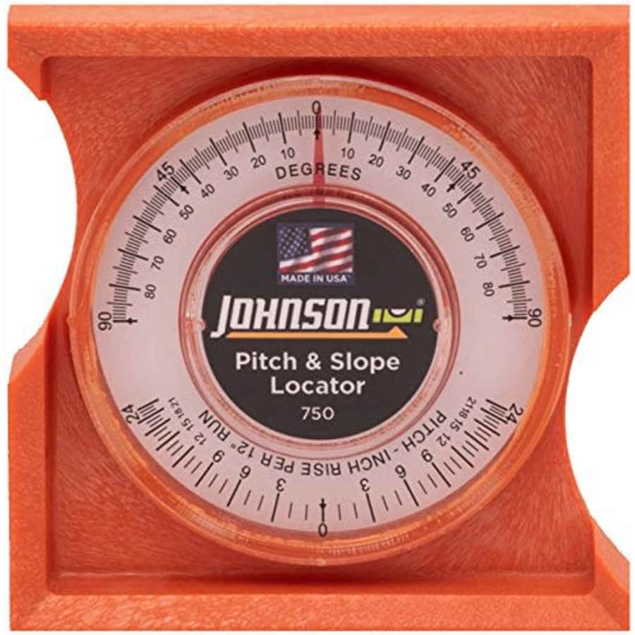 Johnson & Johnson Johnson Level & Tool 750 Pitch & Slope Locator, Orange, 1 Level for $21