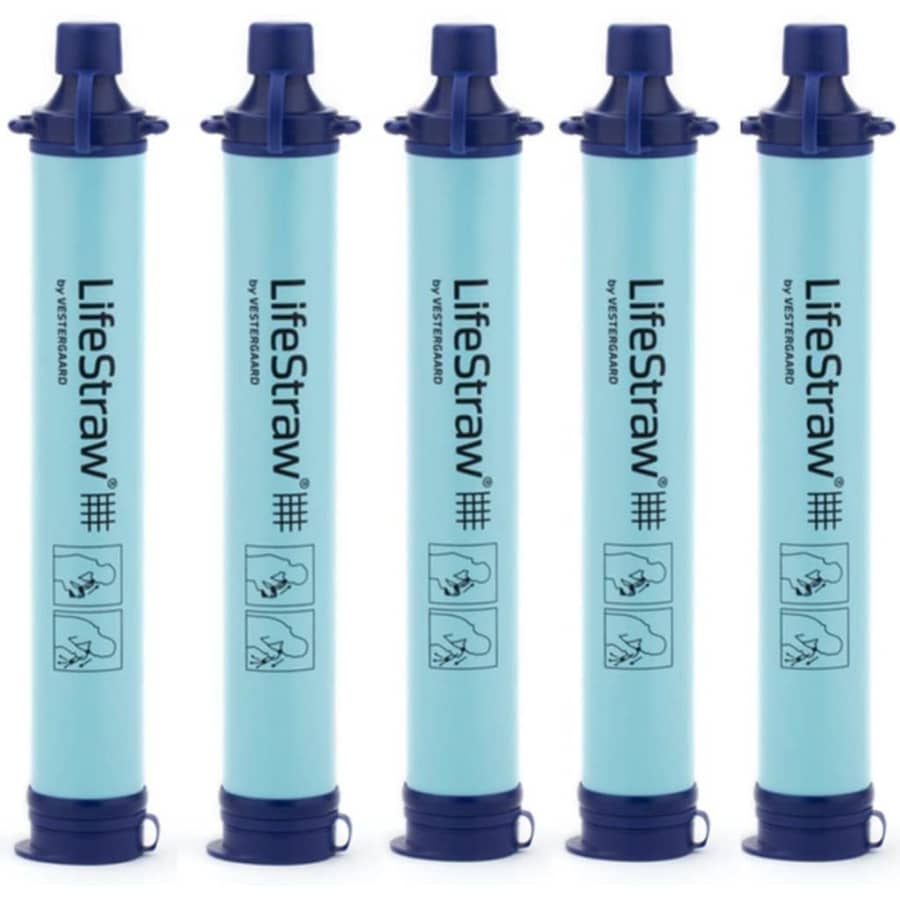 LifeStraw Personal Water Filter 5-Pack for $31