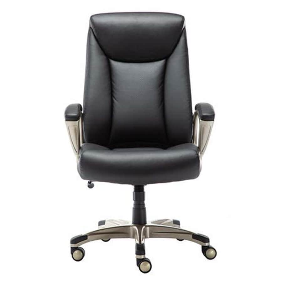 Amazon Basics Bonded Leather Big & Tall Executive Office Computer Desk Chair, 350-Pound Capacity - for $244 Amazon Basics Bonded Leather Big & Tall Executive Office Computer Desk Chair, 350-Pound Capacity - for $244