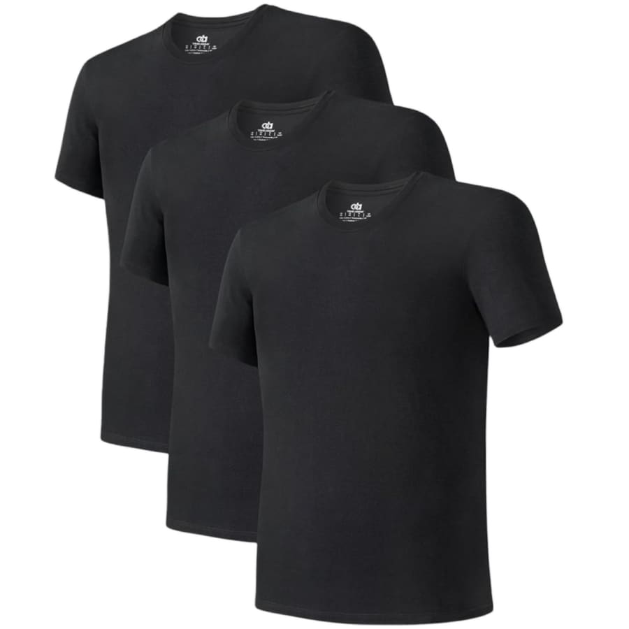 Men's 100% Cotton Crew T-Shirt 3-Pack for $9 Men's 100% Cotton Crew T-Shirt 3-Pack for $9