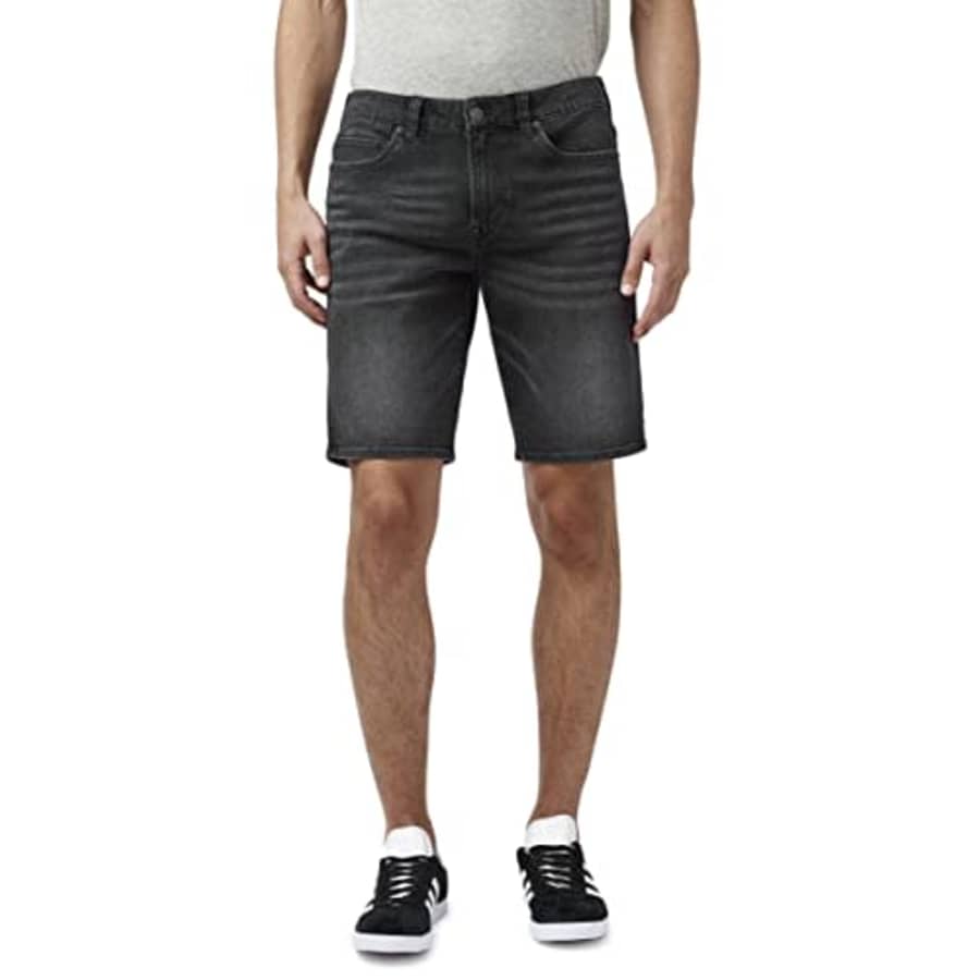 Buffalo David Bitton Men's Relaxed Straight Dean Denim Shorts, Black S23, 30 for $34 Buffalo David Bitton Men's Relaxed Straight Dean Denim Shorts, Black S23, 30 for $34