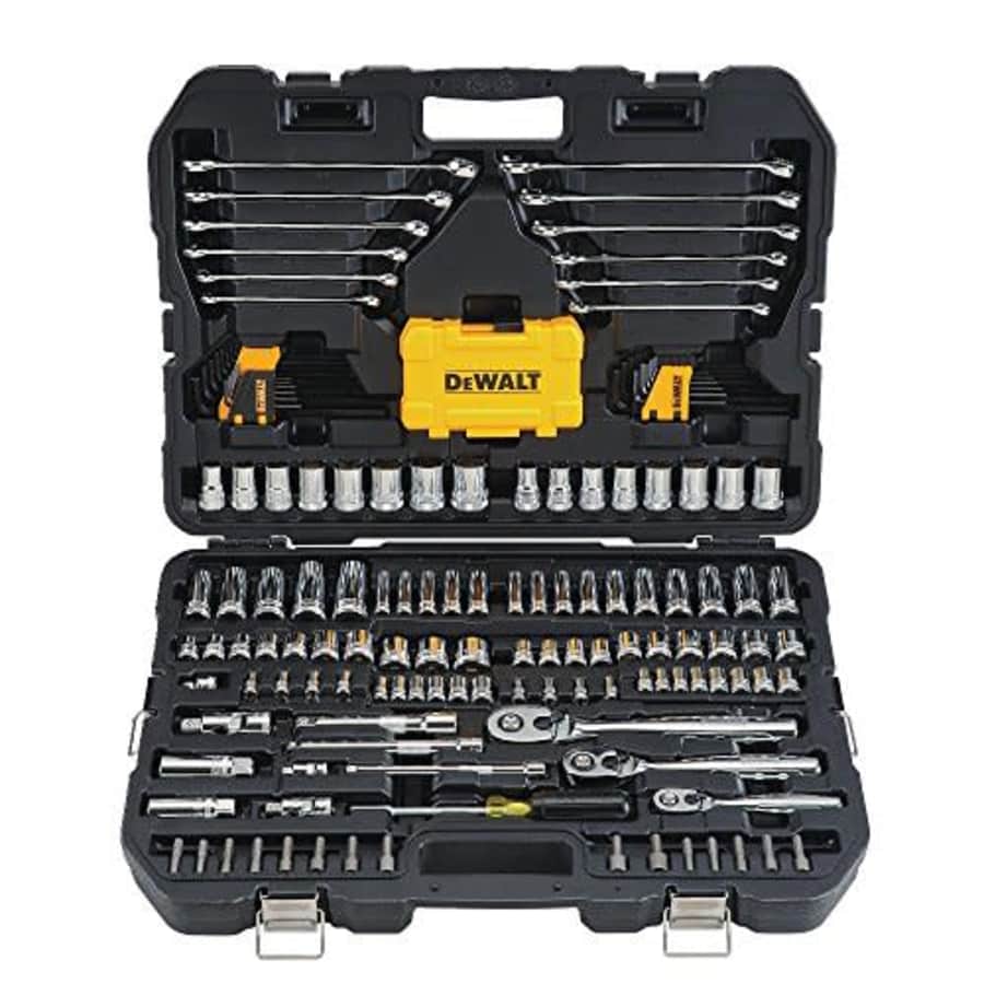 DeWalt 168-Piece Mechanics Tool Kit and Socket Set for $109 DeWalt 168-Piece Mechanics Tool Kit and Socket Set for $109