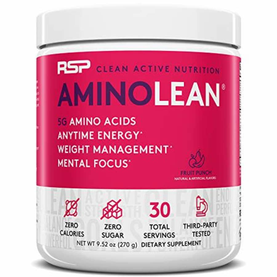 RSP AminoLean - All-in-One Pre Workout, Amino Energy, Weight Management Supplement with Amino for $29 RSP AminoLean - All-in-One Pre Workout, Amino Energy, Weight Management Supplement with Amino for $29