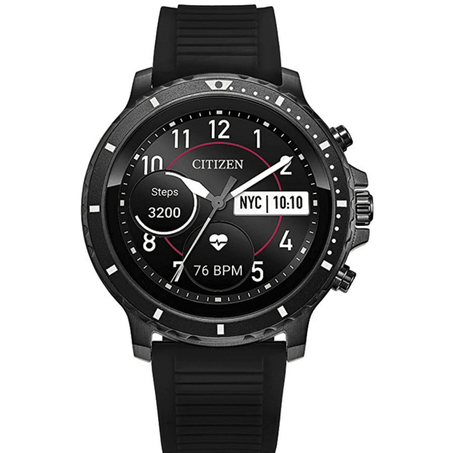 Citizen CZ Stainless Steel Touchscreen GPS Smartwatch for $277