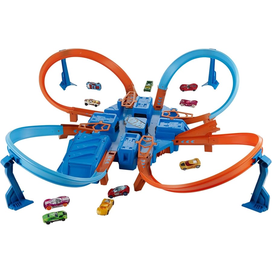 Hot Wheels Criss Cross Crash Track Set for $59
