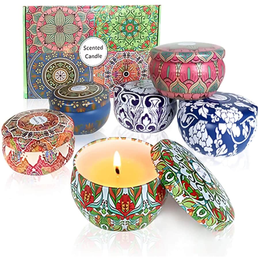 Vetour Aromatherapy Scented Candles 6-Pack for $16 Vetour Aromatherapy Scented Candles 6-Pack for $16