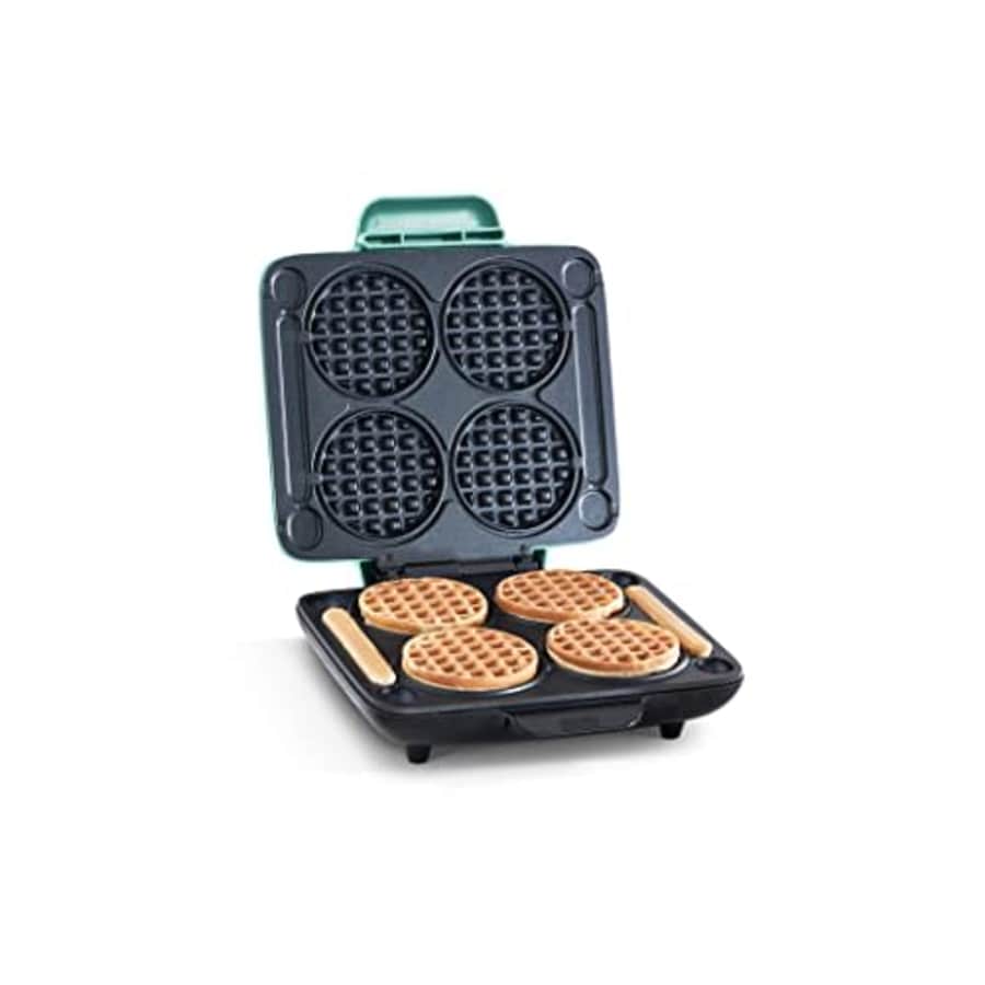 Dash Multi Mini Waffle Maker: Four Mini Waffles, Perfect for Families and Individuals, 4 Inch Dual for $52