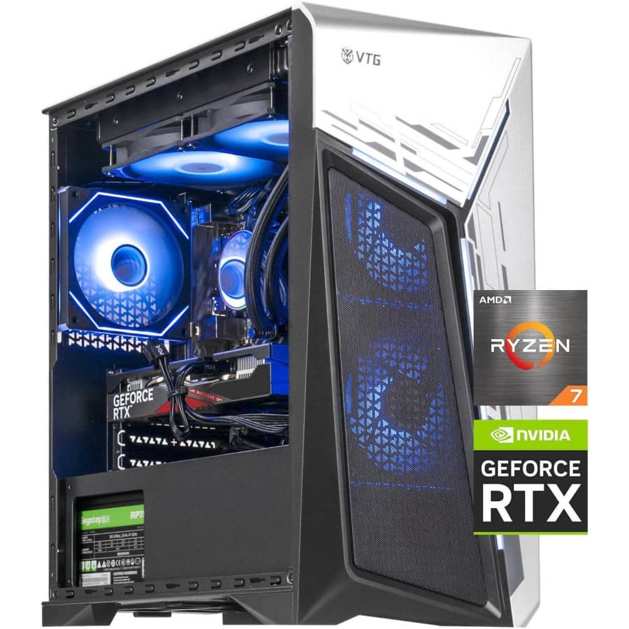 VTG Ryzen 7 Gaming Desktop PC w/ NVIDIA GeForce RTX 4060 for $899 VTG Ryzen 7 Gaming Desktop PC w/ NVIDIA GeForce RTX 4060 for $899