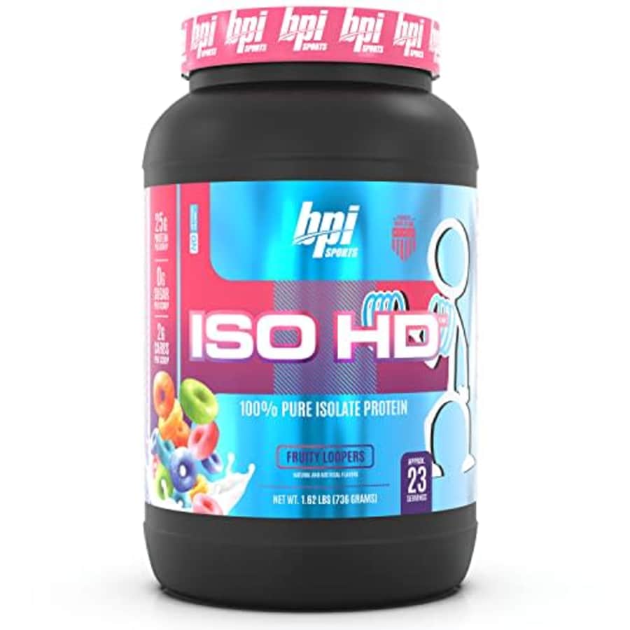 BPI Sports ISO HD 100% Whey Protein Isolate Powder Muscle Growth, Recovery, Weight Loss, Meal for $36 BPI Sports ISO HD 100% Whey Protein Isolate Powder Muscle Growth, Recovery, Weight Loss, Meal for $36