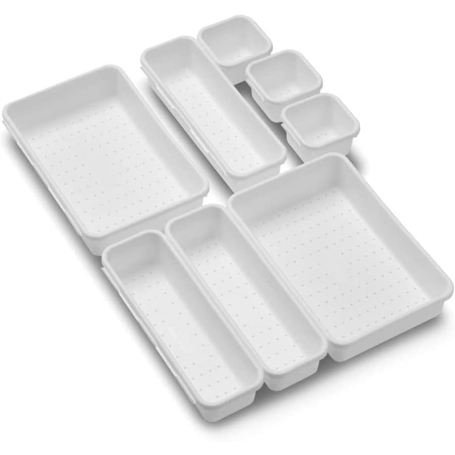 Madesmart 8-Piece Interlocking Drawer Organizer Set for $17