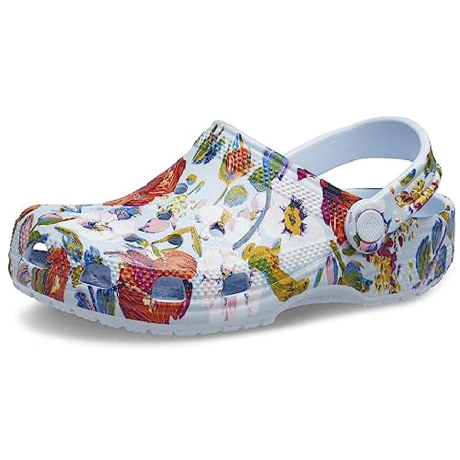 Crocs Vera Bradley Classic Clog, Mineral Blue, 5 US Unisex Big Kid for $45