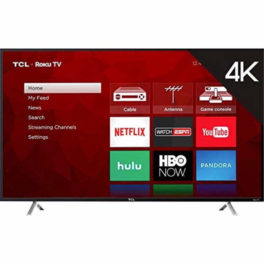TCL 55 Class 55S403 (54.6 Diag.) 4K Ultra HD Roku LED LCD TV for $362