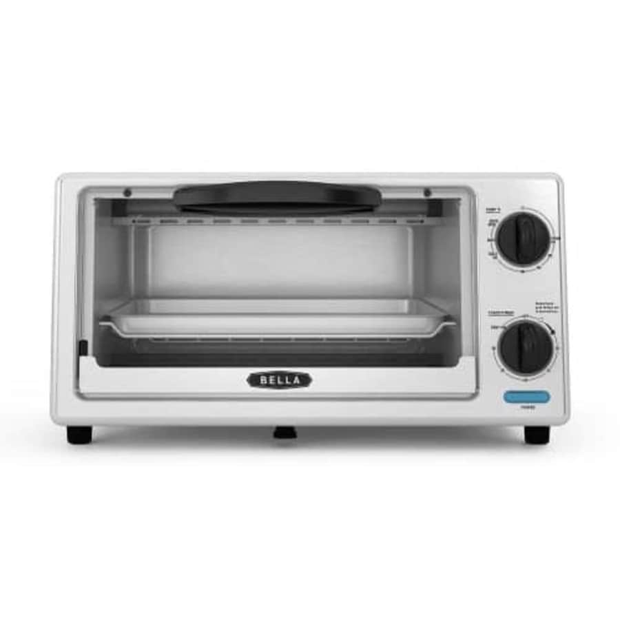 Bella 4-Slice Stainless Steel Toaster Oven for $25 Bella 4-Slice Stainless Steel Toaster Oven for $25