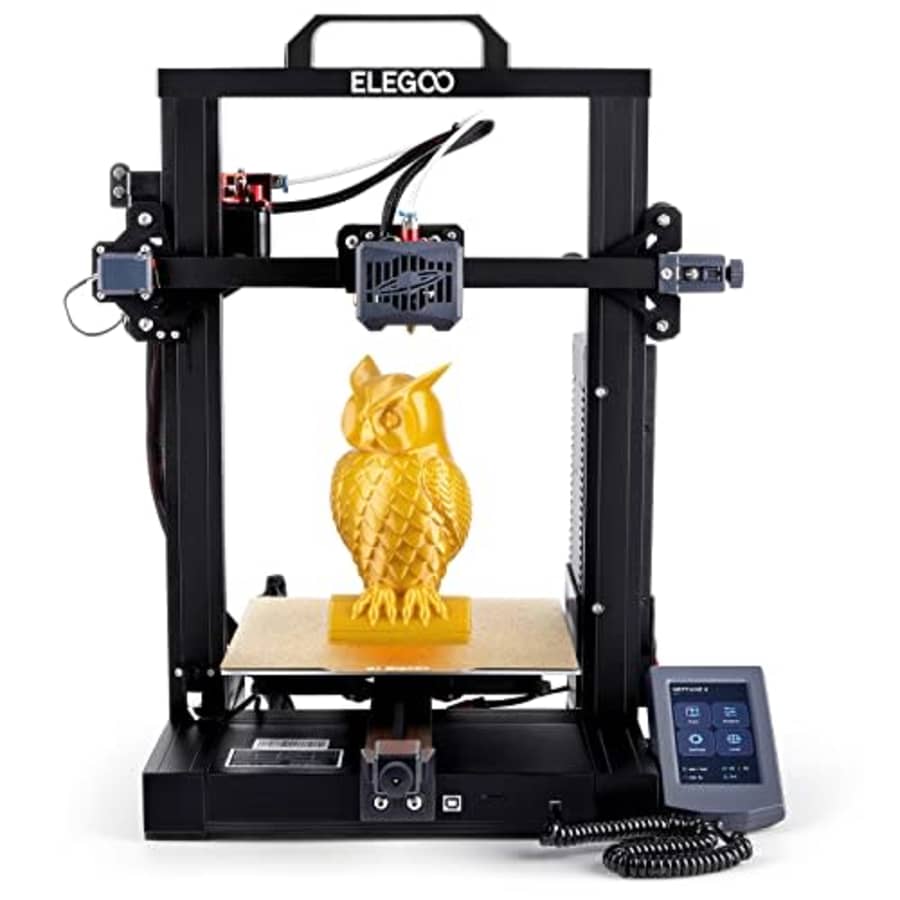 ELEGOO Neptune 3 Auto Leveling 3D Printer, FDM Printer with Dual Gear Metal Extruder, PEI Flexible for $230