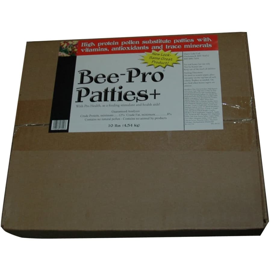 Mann Lake Bee Pro Patties+ 10-lb Box for $32