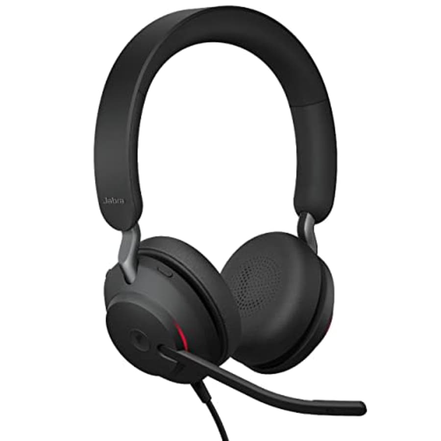 Jabra Evolve2 40 MS Wired Headphones, USB-A, Stereo, Black Telework Headset for Calls and Music, for $95 Jabra Evolve2 40 MS Wired Headphones, USB-A, Stereo, Black Telework Headset for Calls and Music, for $95