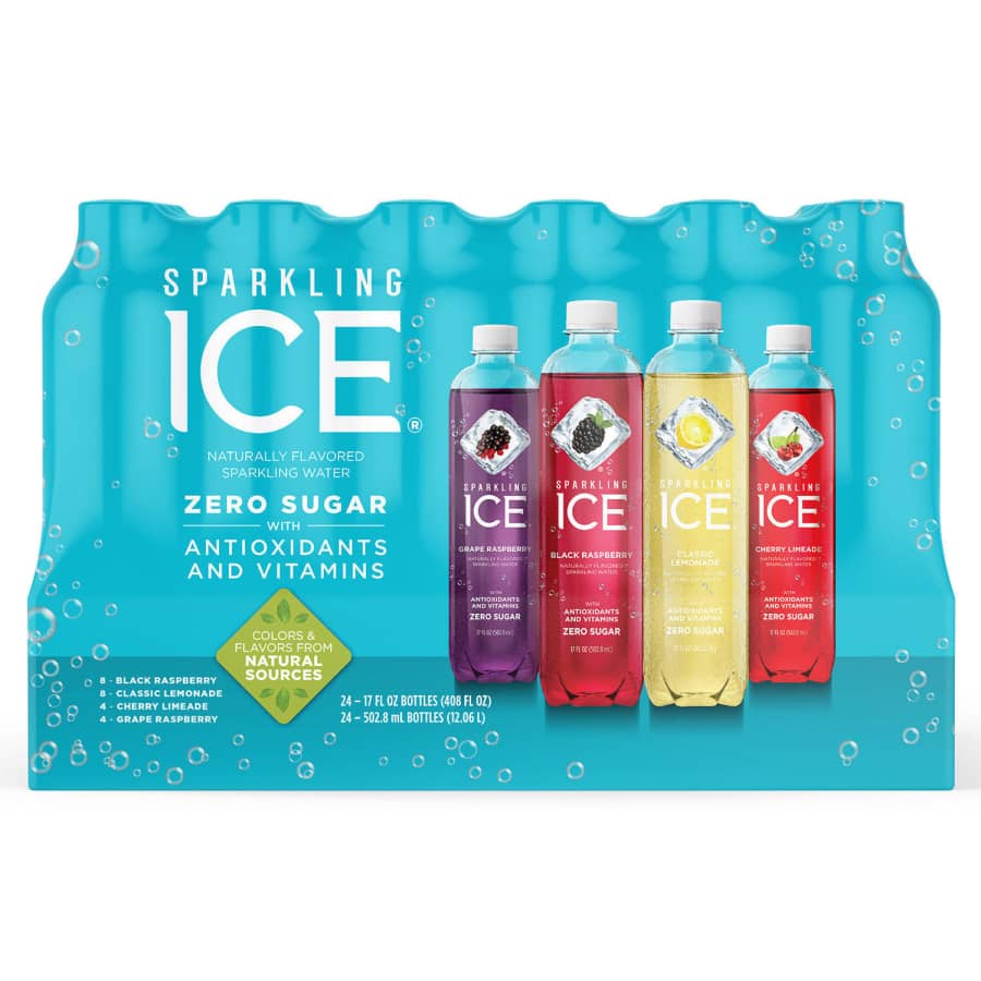 Sparkling ICE Berry Fusion Variety 24-Pack for $12 for members Sparkling ICE Berry Fusion Variety 24-Pack for $12 for members