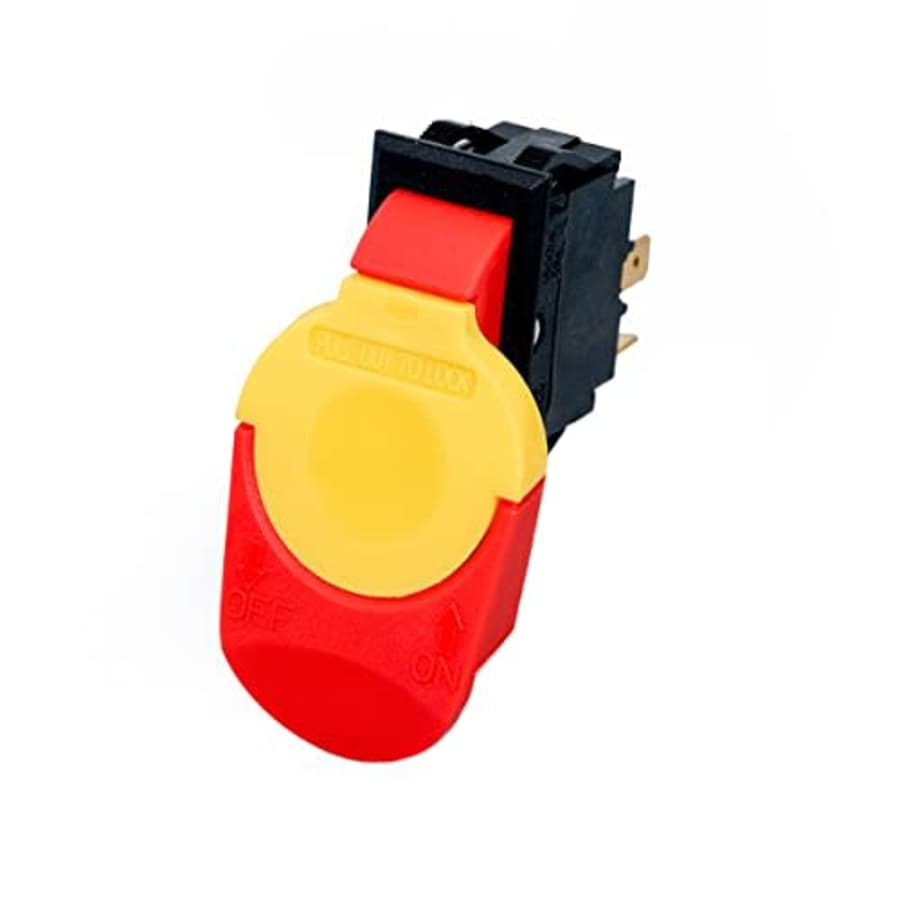 POWERTEC 71390 Safety Paddle Switch - Dual Voltage 110/ 220v Smart Switch for Table Saw and Power for $14
