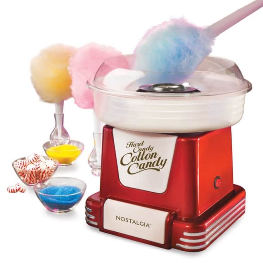 Nostalgia Retro Hard & Sugar-Free Candy Cotton Candy Maker for $50 Nostalgia Retro Hard & Sugar-Free Candy Cotton Candy Maker for $50