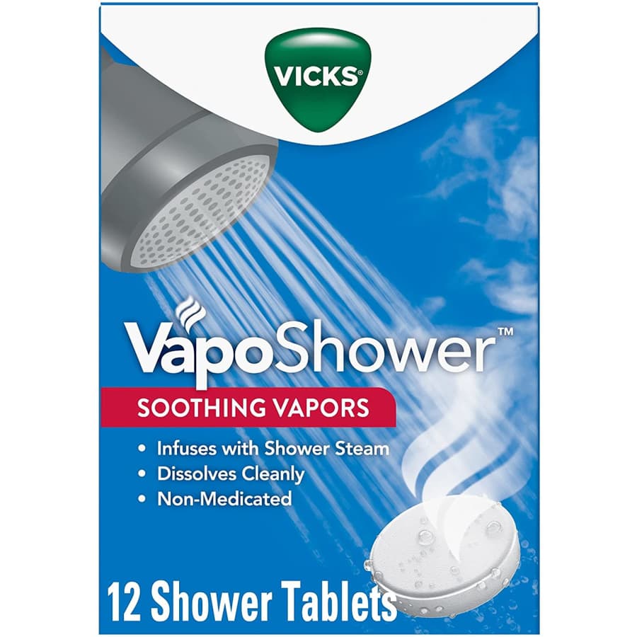 Vicks VapoShower Shower Bomb Tablets 12-Pack for $33 Vicks VapoShower Shower Bomb Tablets 12-Pack for $33