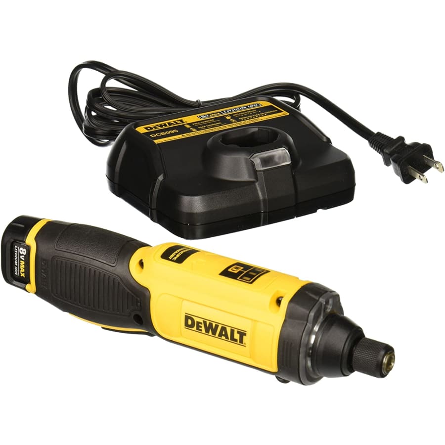 DeWalt 8V MAX1/4 in Inline Screwdriver Kit for $43 DeWalt 8V MAX1/4 in Inline Screwdriver Kit for $43