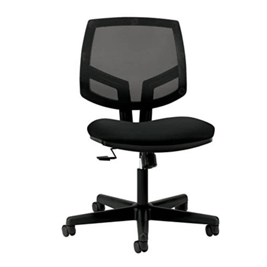 HON Volt Upholstered Task Chair - Mesh Back Computer Chair for Office Desk, Black (H5713) for $253 HON Volt Upholstered Task Chair - Mesh Back Computer Chair for Office Desk, Black (H5713) for $253