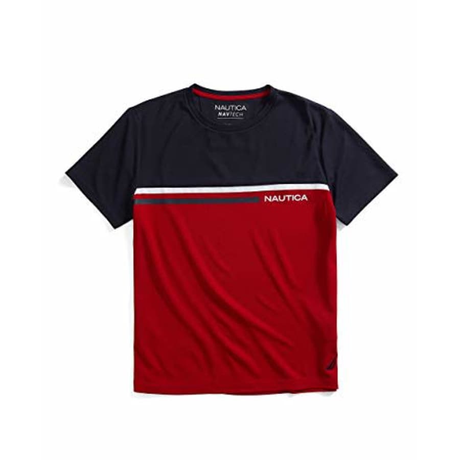 Nautica mens Nautica Men's Navtech Colorblock Tee T Shirt, Nautica Red, 3X-Large US for $19 Nautica mens Nautica Men's Navtech Colorblock Tee T Shirt, Nautica Red, 3X-Large US for $19